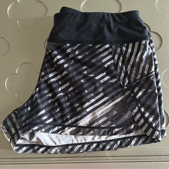 ATHLETA Pulse Lined Athletic Running Shorts Black L - Picture 5 of 6